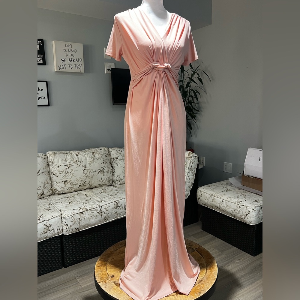Reborn J Soft Pink Maxi Dress